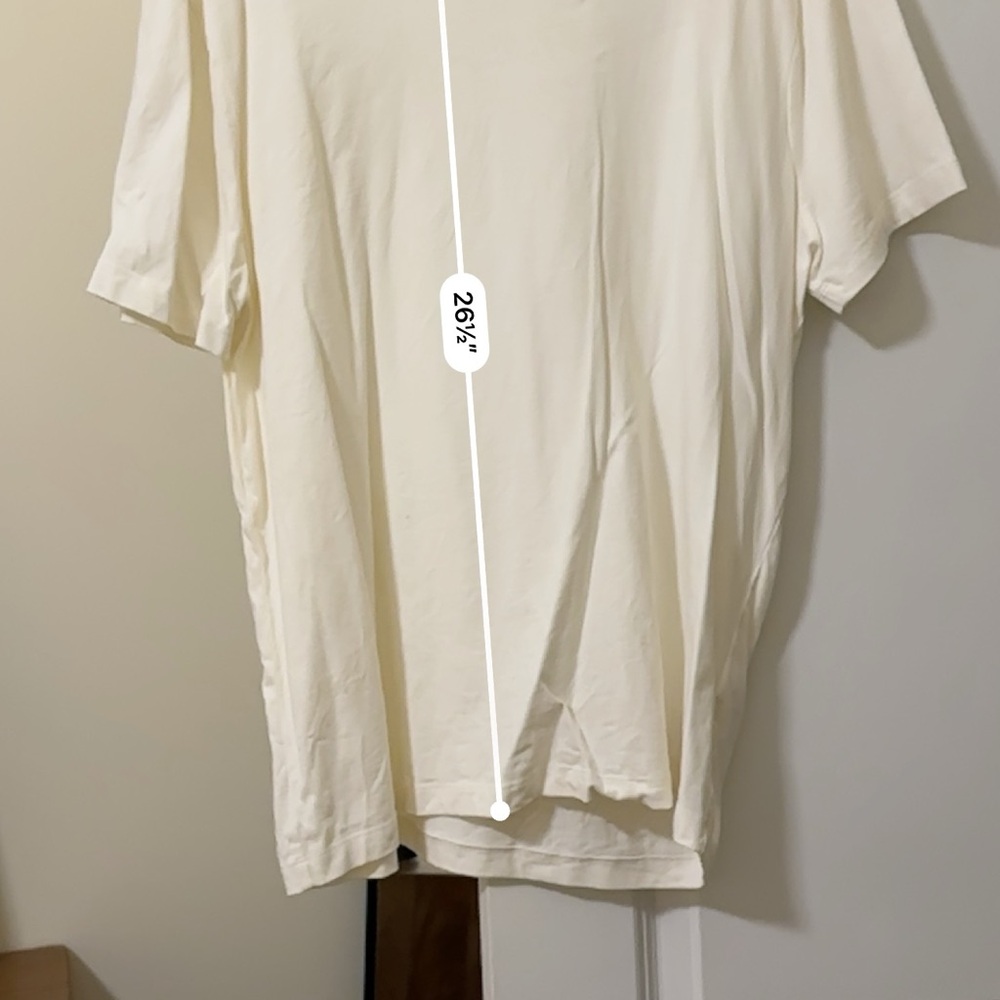 Madewell Men’s | Allday Tee in Cream | Medium - Picture 6 of 7